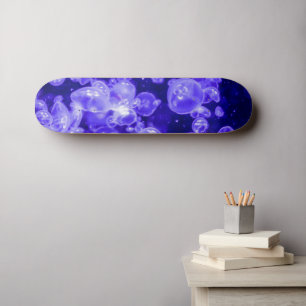 Vibrant gloeiend zand persoonlijk skateboard