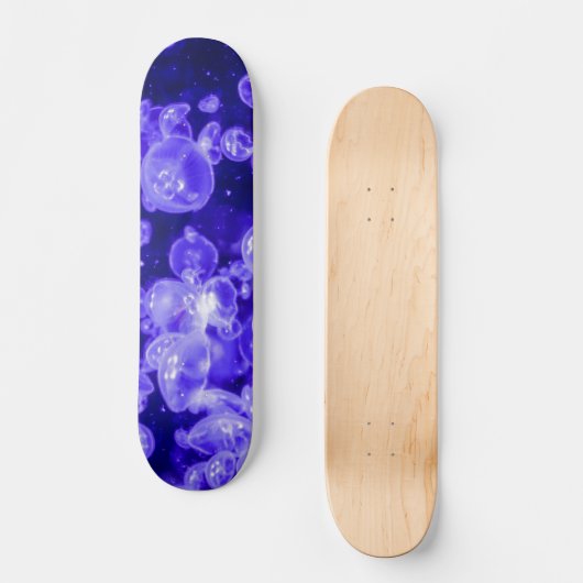 Vibrant gloeiend zand persoonlijk skateboard (Voorkant)