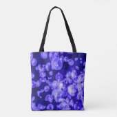 Vibrant gloeiend zand tote bag (Achterkant)