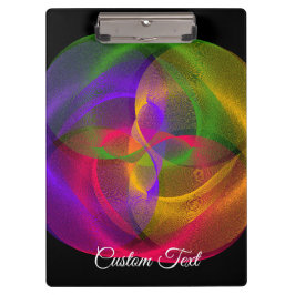 Vibrant Glossy Finish Geometric Clipboard Klembord