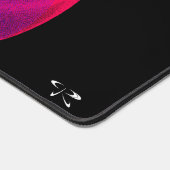 Vibrant Glossy Finish Geometric Gaming Mouse Pad (Hoek)