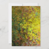 Vibrant Gold Border Black 70th Birthday Kaart (Achterkant)