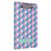 Vibrant gradient circles Geometric Modern Blue. Klembord (Rechts)