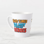 Vibrant Gradient Typographical Create Heroes Latte Mok (Linkerhoek)