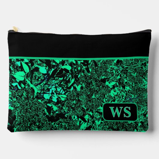 Vibrant Green Cosmetic Pouch Etui (Voorkant)