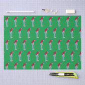Vibrant Green Golf snijthema Tissuepapier (Craft)