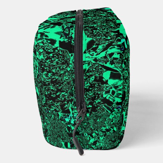 Vibrant Green Monogram Toiletry Bag Toilettasje (Rechts)