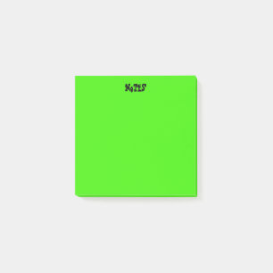 Vibrant Green Post-it® Notes