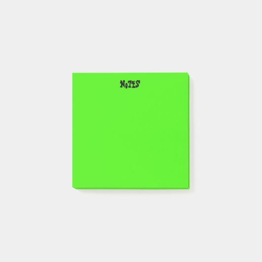 Vibrant Green Post-it® Notes (Voorkant)