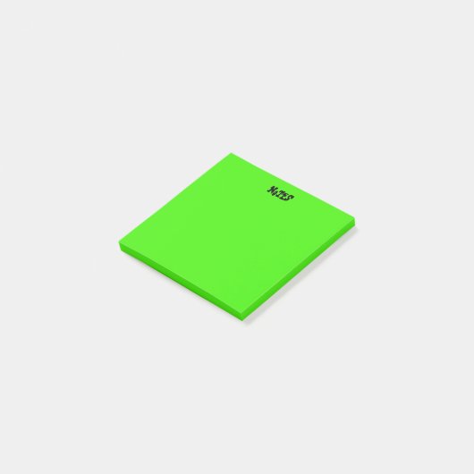 Vibrant Green Post-it® Notes (Schuin)
