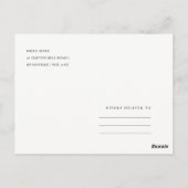 VIBRANT GROEN WATERVERF SUCCULT DANK U BRIEFKAART (Achterkant)