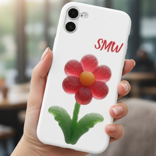 Vibrant Gummy Candy Flower Sweet Tooth Aesthetic Case-Mate iPhone Case