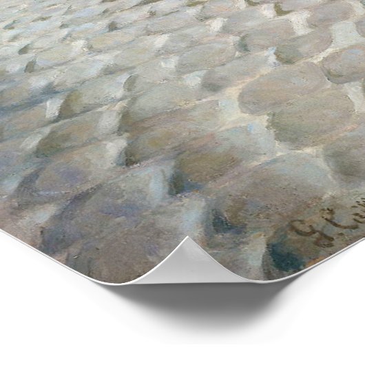 Vibrant Gustave Caillebotte Paris Poster (Hoek)