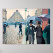 Vibrant Gustave Caillebotte Paris Poster (Voorkant)