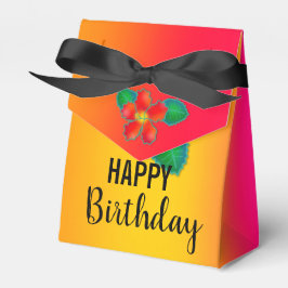 Vibrant Hawaiian flower Garden Hibiscus Elegant Bedankdoosjes