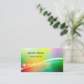 Vibrant Healing Wellness Visitekaartje (Staand voorkant)