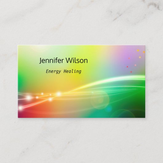 Vibrant Healing Wellness Visitekaartje (Voorkant)