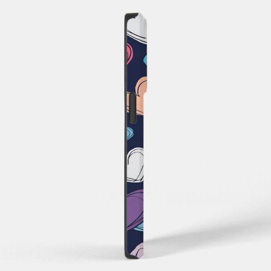 Vibrant Hearts iPhone Case - Romantisch cadeau-ide (Achterkant / Rechts)