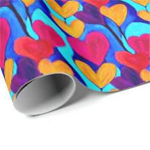 Vibrant Hearts Valentijnsdag Gift Wrap