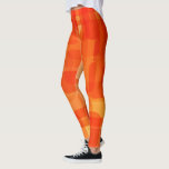 Vibrant hedendaags Abstract modern kunstOranje Leggings<br><div class="desc">Vibrant hedendaagse Abstracte moderne Oranje Leggings</div>