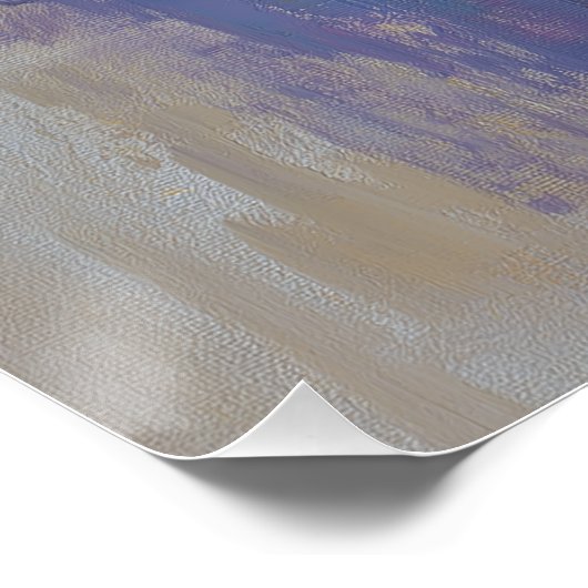 Vibrant Highland Cow Wall Art Print Perfect Poster (Hoek)