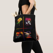 Vibrant Hip Hop Elements AOP Tote MC DJ Breakdance Bag (Dichtbij)