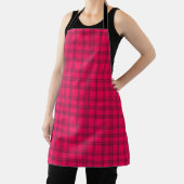  Vibrant Hot Pink and Black Plaid Schort (Insitu)