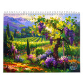 Vibrant Impasto Art Calendar 2026 Kalender (Hoes)