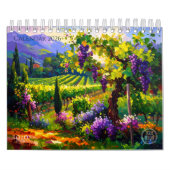 Vibrant Impasto Art Calendar 2026 Kalender (Hoes)