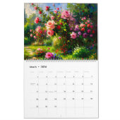 Vibrant Impasto Art Calendar 2026 Kalender (Mar 2026)