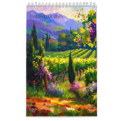 Vibrant Impasto Art Calendar 2026 Kalender (Hoes)