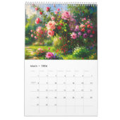 Vibrant Impasto Art Calendar 2026 Kalender (Mar 2026)