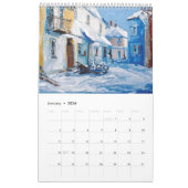 Vibrant Impasto Art Calendar 2026 Kalender (Jan 2026)