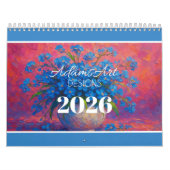Vibrant Impressionist Floral Kalender (Hoes)