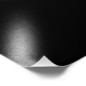 Vibrant infinity with rainbow butterfly on black foto afdruk (Hoek)