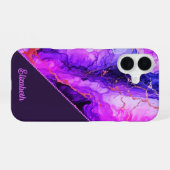 Vibrant Ink Fusion iPhone 16 Hoesje (Achterkant horizontaal)