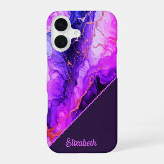 Vibrant Ink Fusion iPhone 16 Hoesje