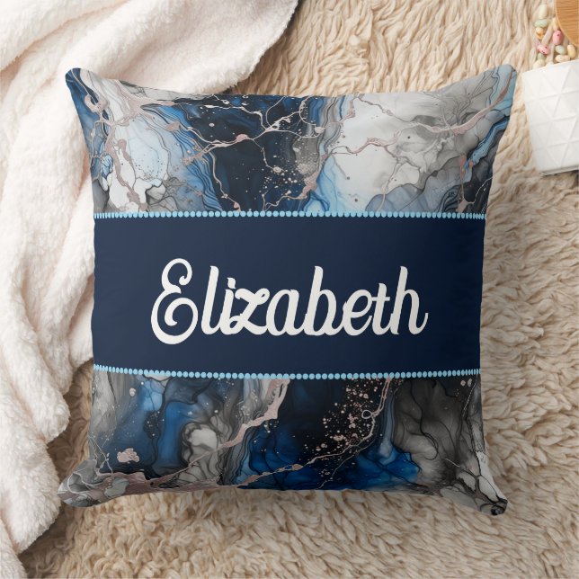 Vibrant Ink Fusion Kussen (Deken)