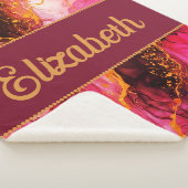 Vibrant Ink Fusion Sherpa Deken (3/4)