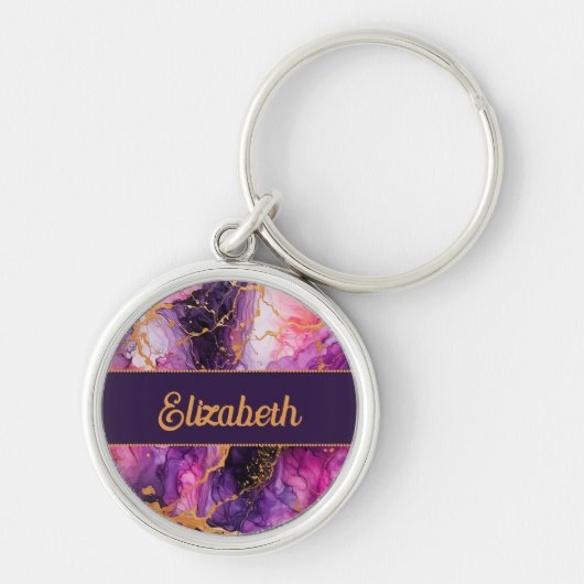 Vibrant Ink Fusion Sleutelhanger (Voorkant)