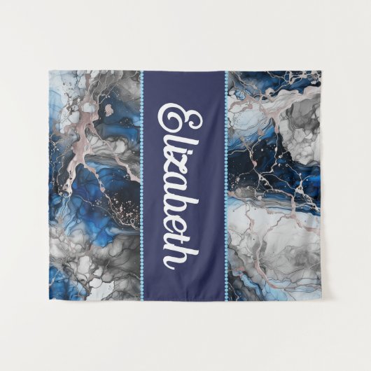 Vibrant Ink Fusion Wandkleed (Voorkant (horizontaal))