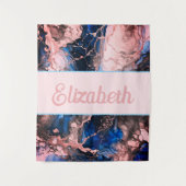 Vibrant Ink Fusion Wandkleed (Voorkant)