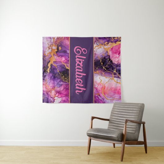 Vibrant Ink Fusion Wandkleed (In Situ (horizontaal))