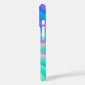 Vibrant Iridescent Wave Flow Case-Mate iPhone Case (Achterkant / Links)