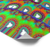 Vibrant Kaleidoscope Wall Poster (Hoek)