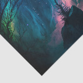 Vibrant-kleuren voor noordelijk licht tissuepapier (Detail)