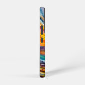  Vibrant Kleurrijke Zonsondergang over het Water Samsung Galaxy Hoesje (Rechterkant)