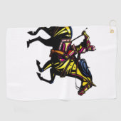 Vibrant Knight Canvas tas Vloermat auto Golfhanddoek (Horizontaal)