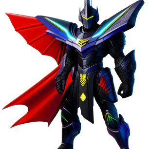 Vibrant Knight Kussen