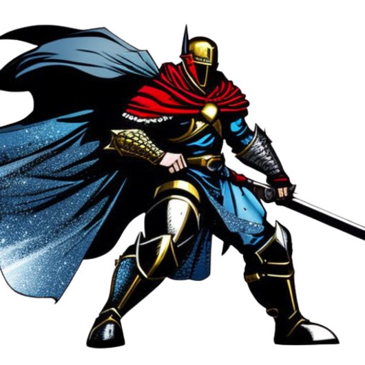 Vibrant Knight T-shirt